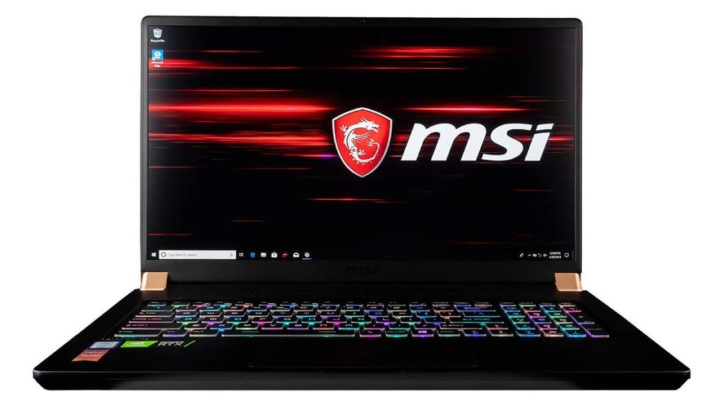 MSI laptop