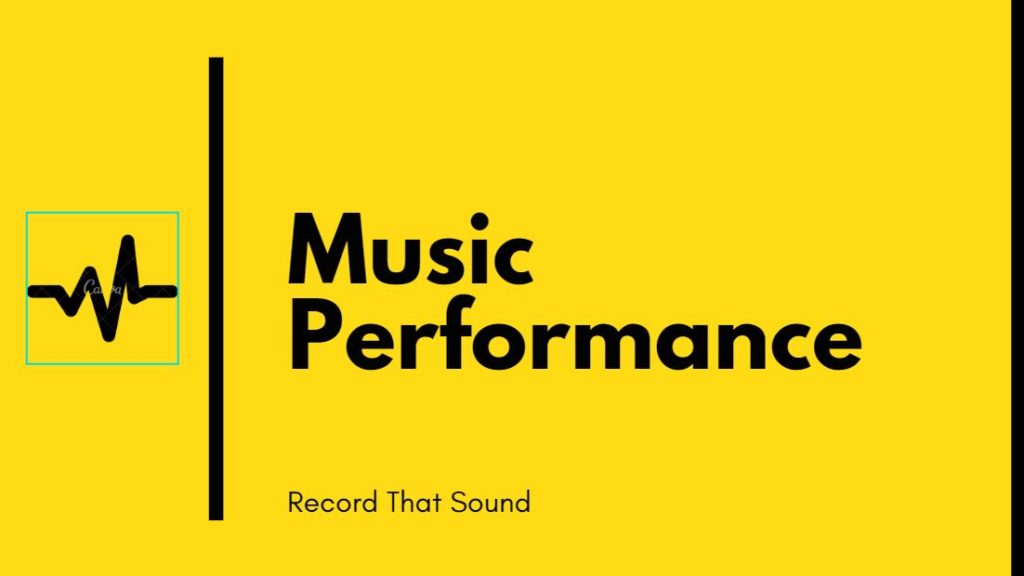 Music Performance Banner