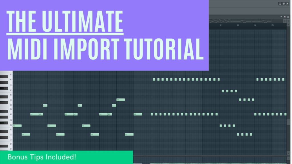 How To Import Midi Files In FL Studio Tutorial With Pictures 